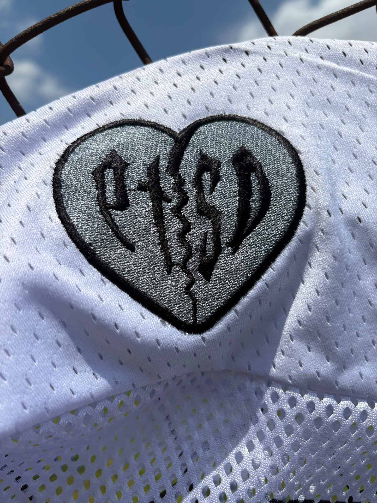 PTSD Jersey #1– White & Grey | Limited Edition Streetwear