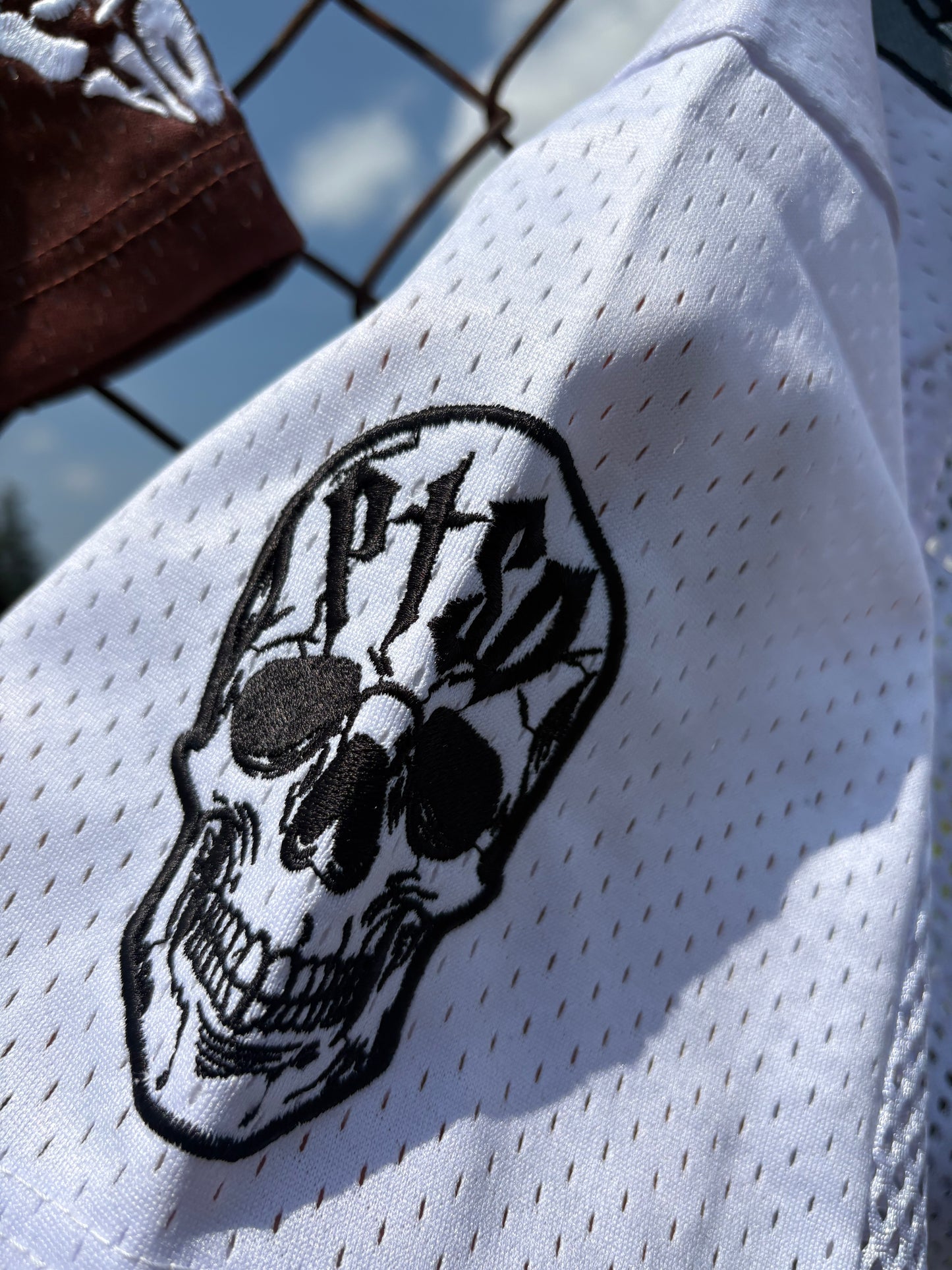 PTSD Jersey #1– White & Grey | Limited Edition Streetwear
