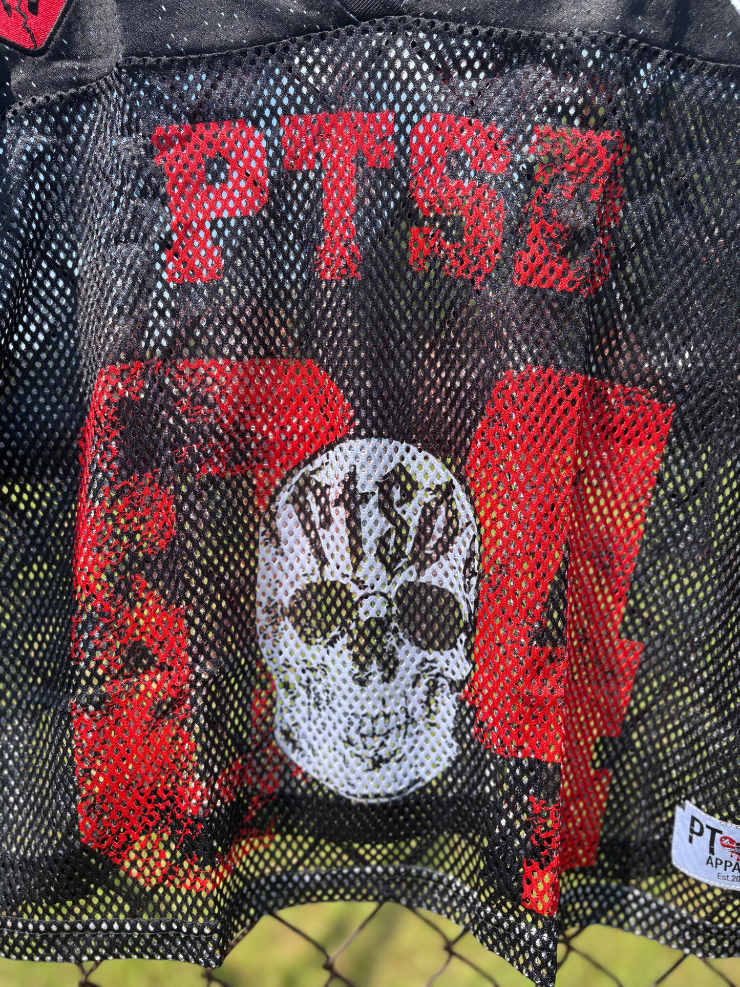 PTSD Jersey #4 – Black & Red | Limited Edition Streetwear