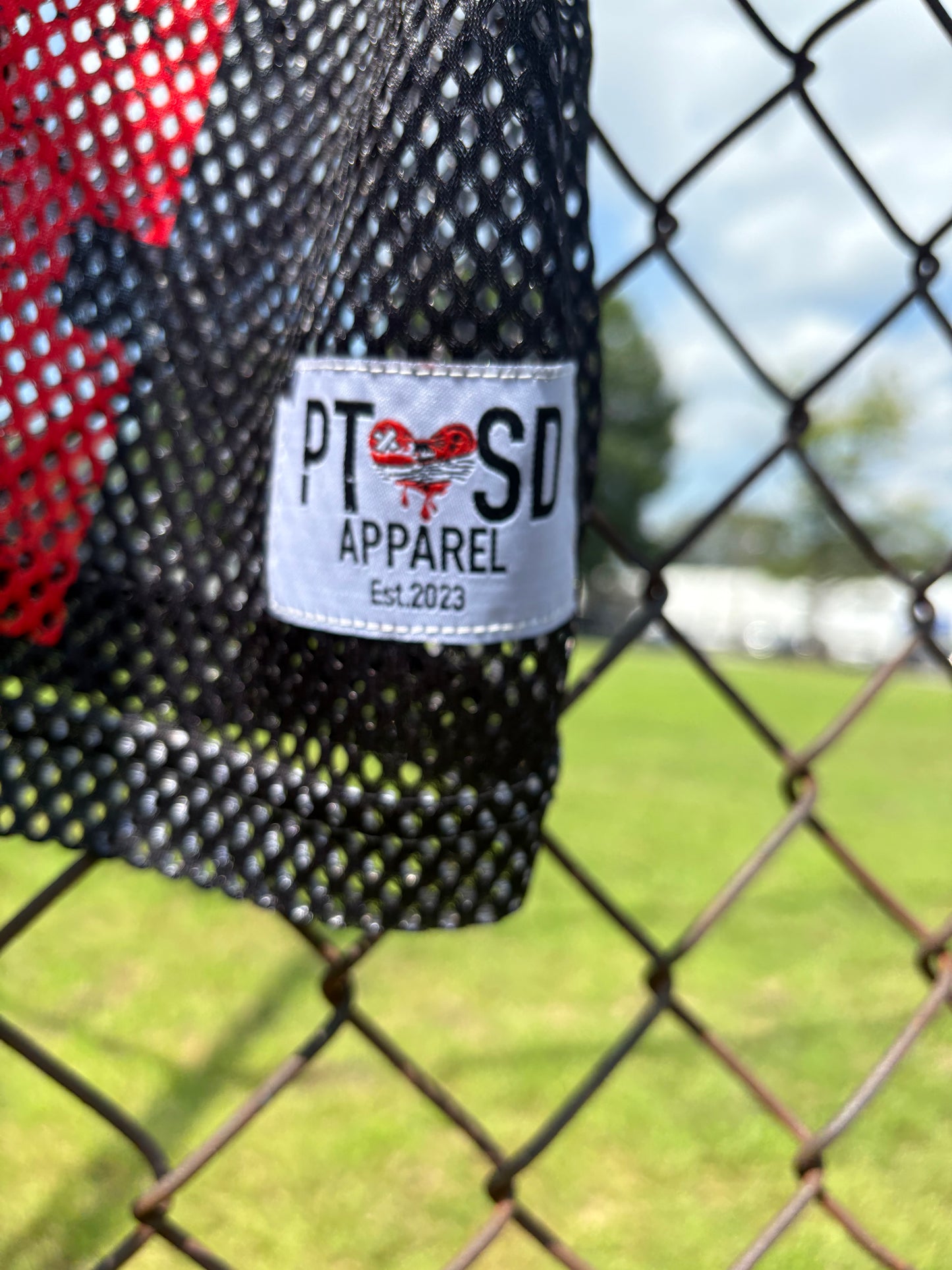 PTSD Jersey #4 – Black & Red | Limited Edition Streetwear