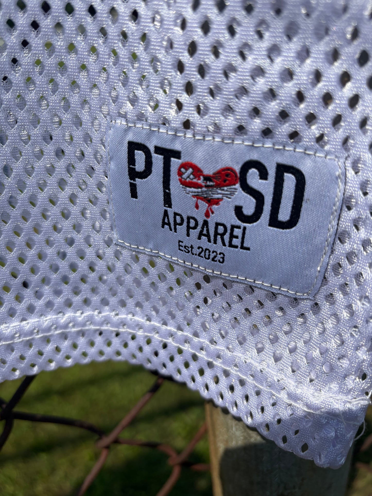 PTSD Jersey #1– White & Grey | Limited Edition Streetwear